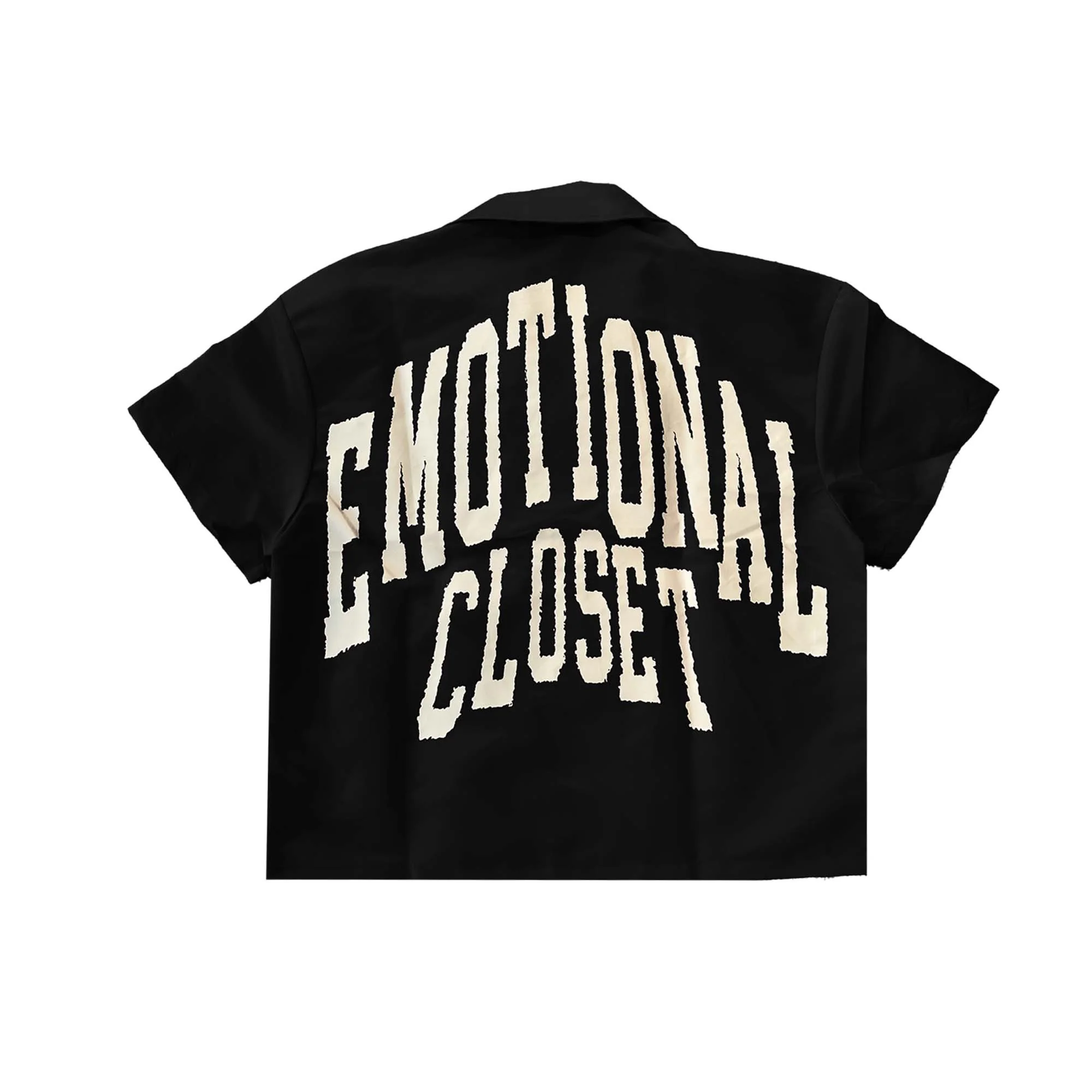 Black “Backyard” Nylon shirt - Image 2