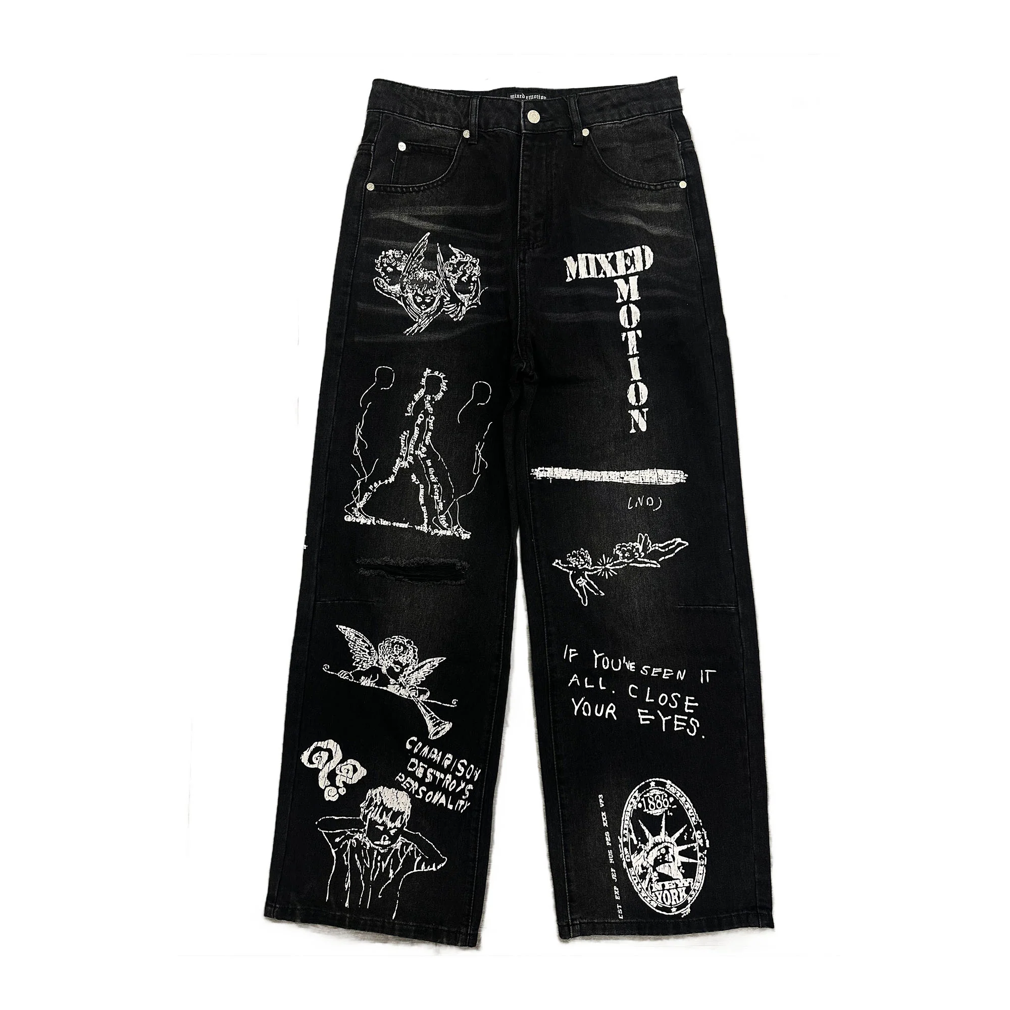 Black “Canvas” Denim
