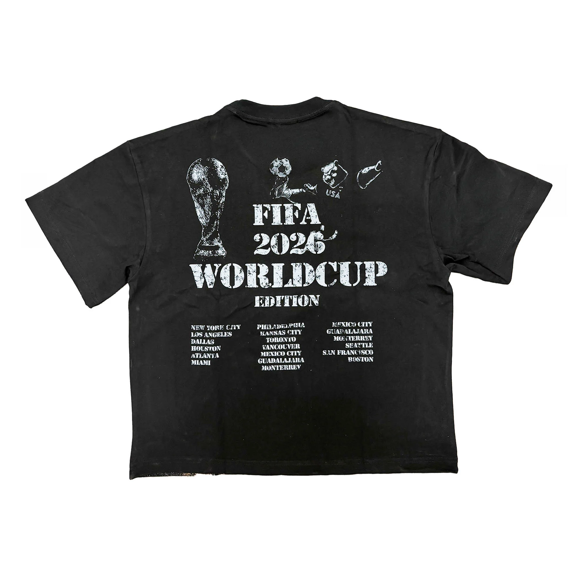 Black “World Cup” Tee - Image 2