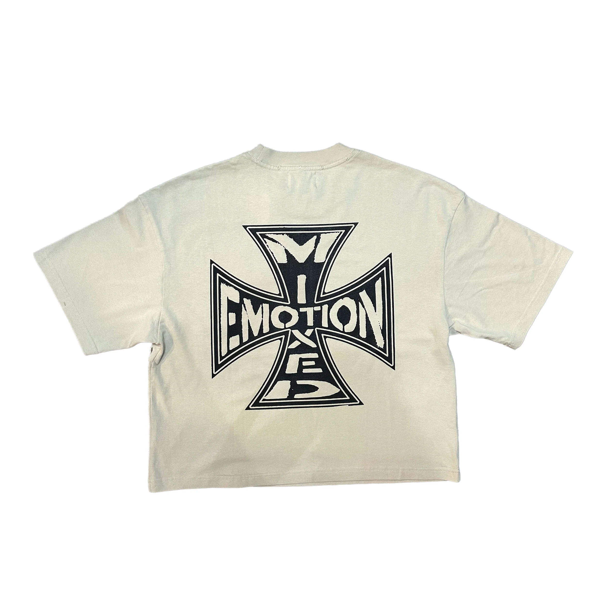 Cream ‘Classic’ Tee Boxy Fit - Image 2