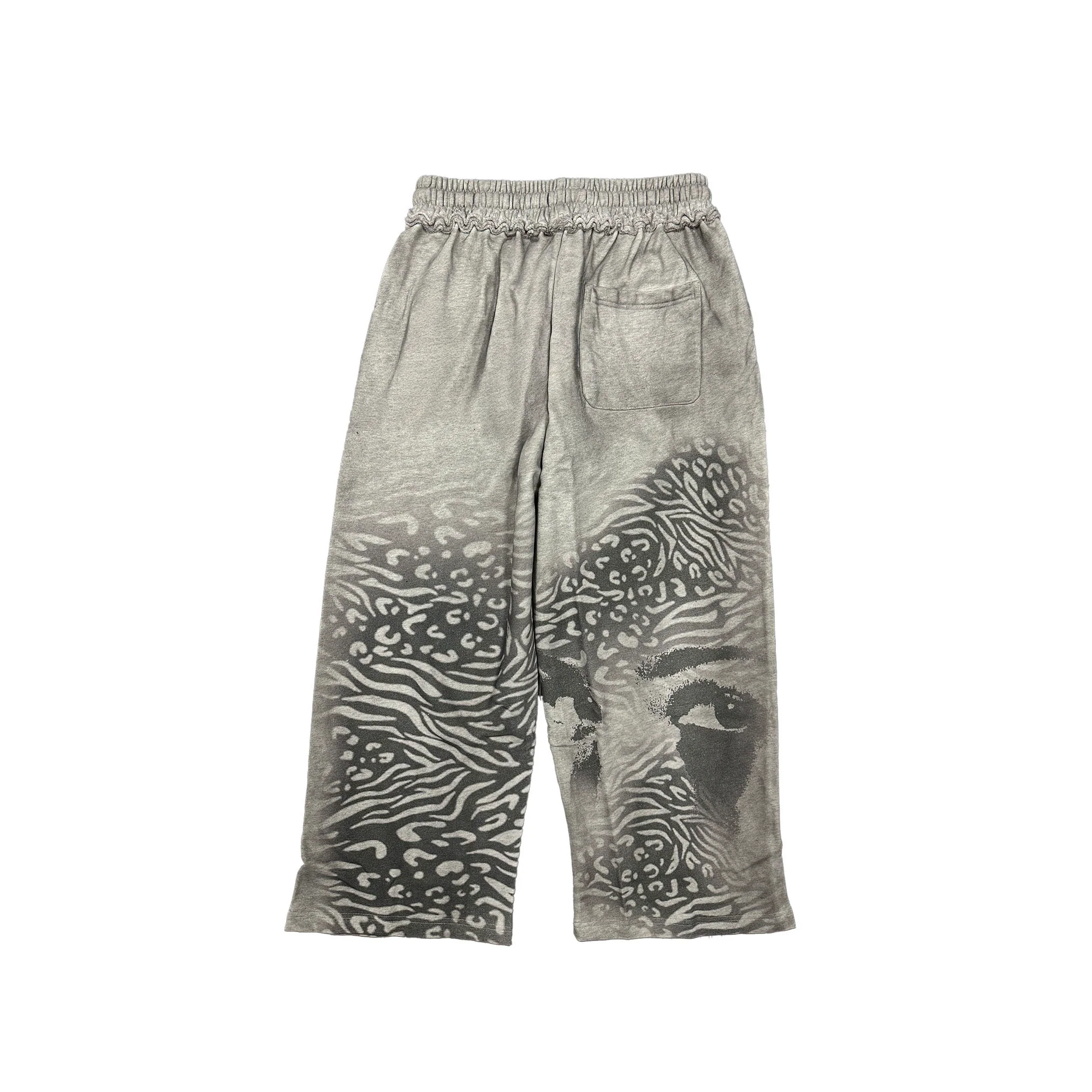 Grey ‘Striped’ Sweatpants - Image 2
