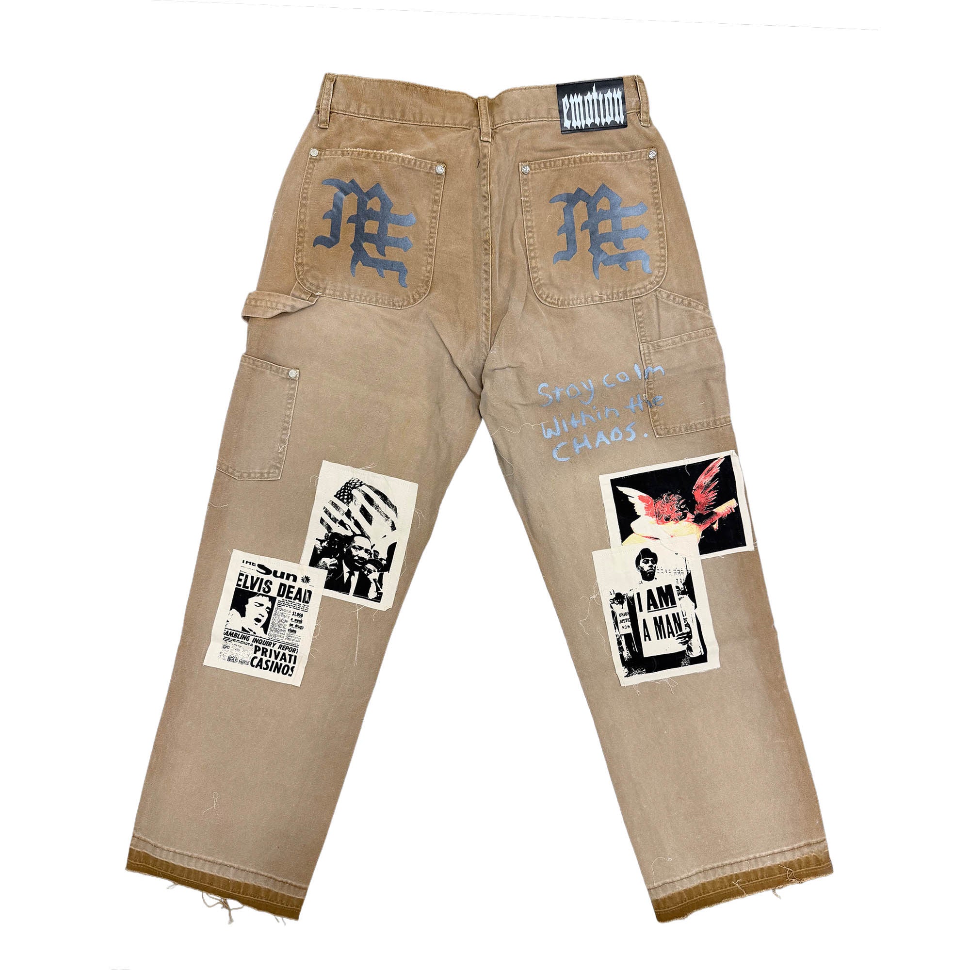 “Newspaper” Carpenter Pants - Image 2