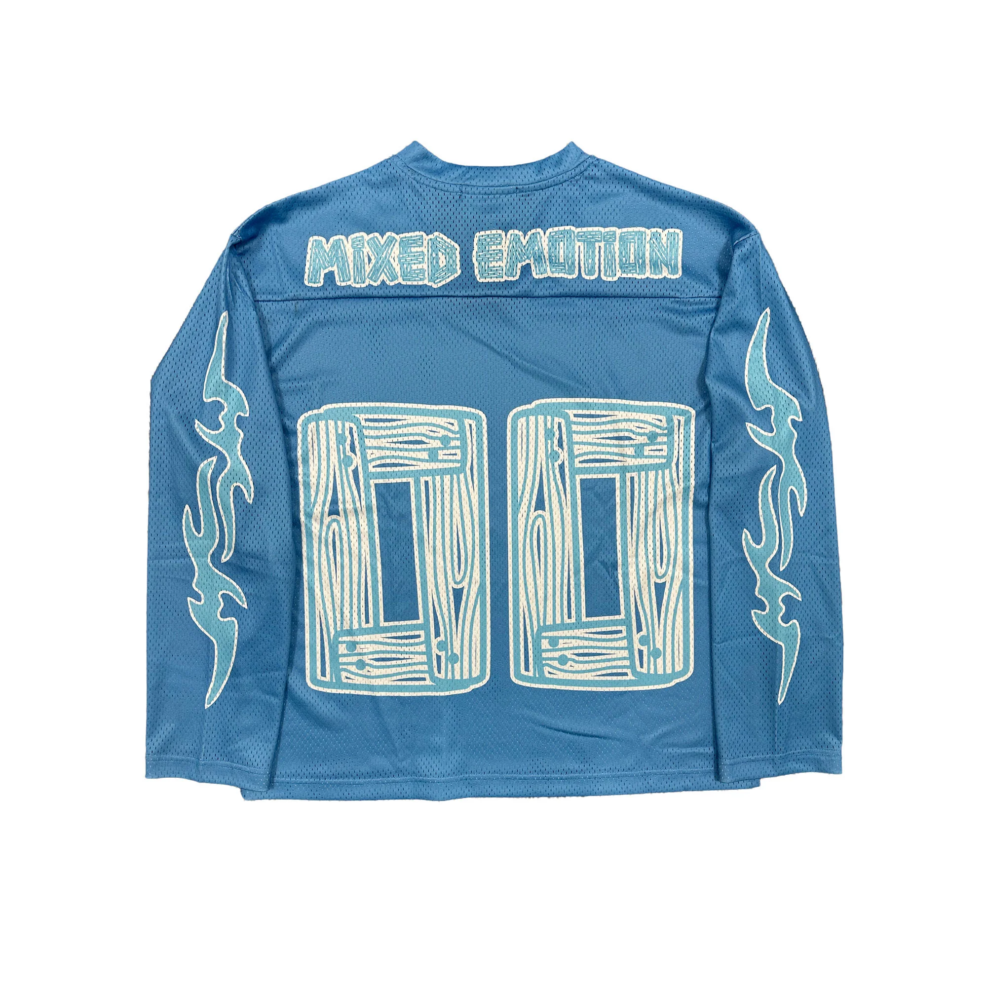 OVERSIZED Blue “Lightning” Jersey - Image 2